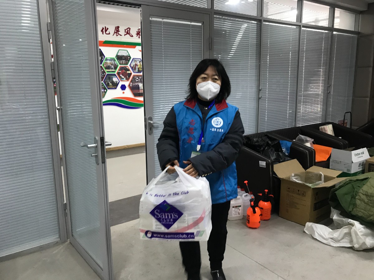 北京大兴融汇社区招男性志愿者，第一时间报名的竟是位大姐