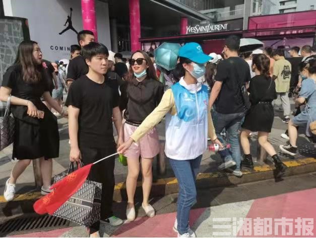 5天服务近5000人，长沙天心青年志愿者亮出最美“精神名片”
